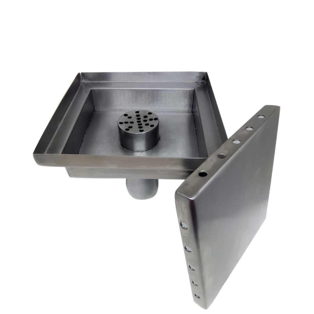  Ralo sifonado em inox